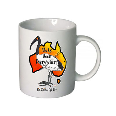Ibis Been Everywhere. Mug Thumbnail