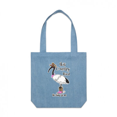 Ibis Country Bird. Tote Bag Thumbnail