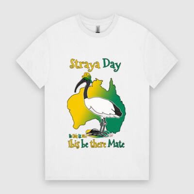 Straya Day Ibis be there Mate [Yellow & Green] Thumbnail